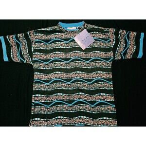 Vintage Oasis Surf Stripe T-Shirt Deadstock | 90s 80s Urban Outfitters RARE RAD